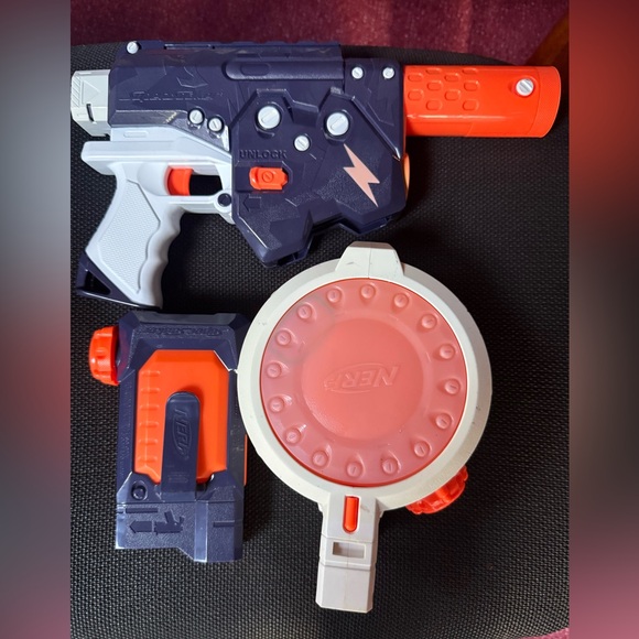 Nerf Super Soaker Lightning Storm Motorized Squirt Gun Tested Working - Picture 1 of 14